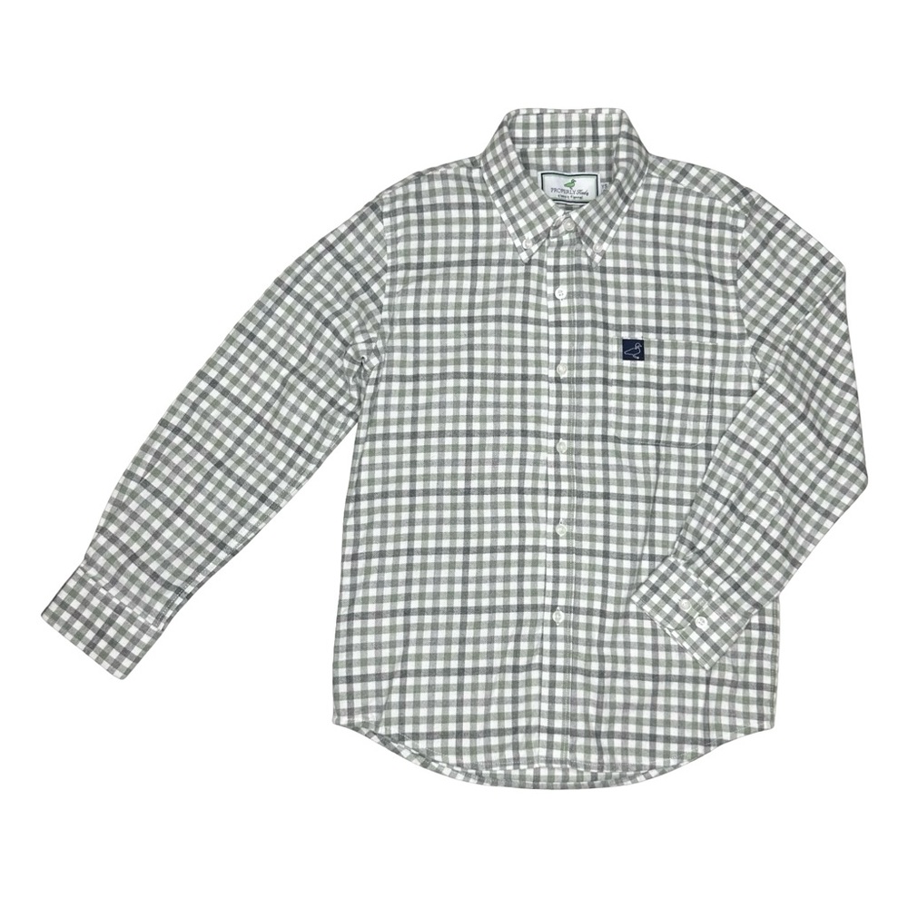 Properly Tied Classic Flannel Button‎ Up Shirt